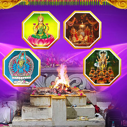 Kubjika Dhanakarshana, Navanatha Siddha Dhanaprapti, Vaishno Devi and Shreem Maha Lakshmi Tantra Homam