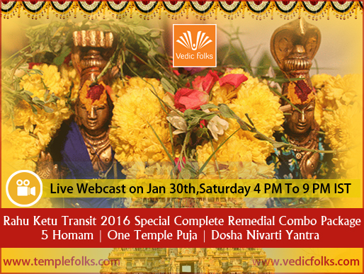 Rahu ketu Transit Puja & Homam - Templefolks